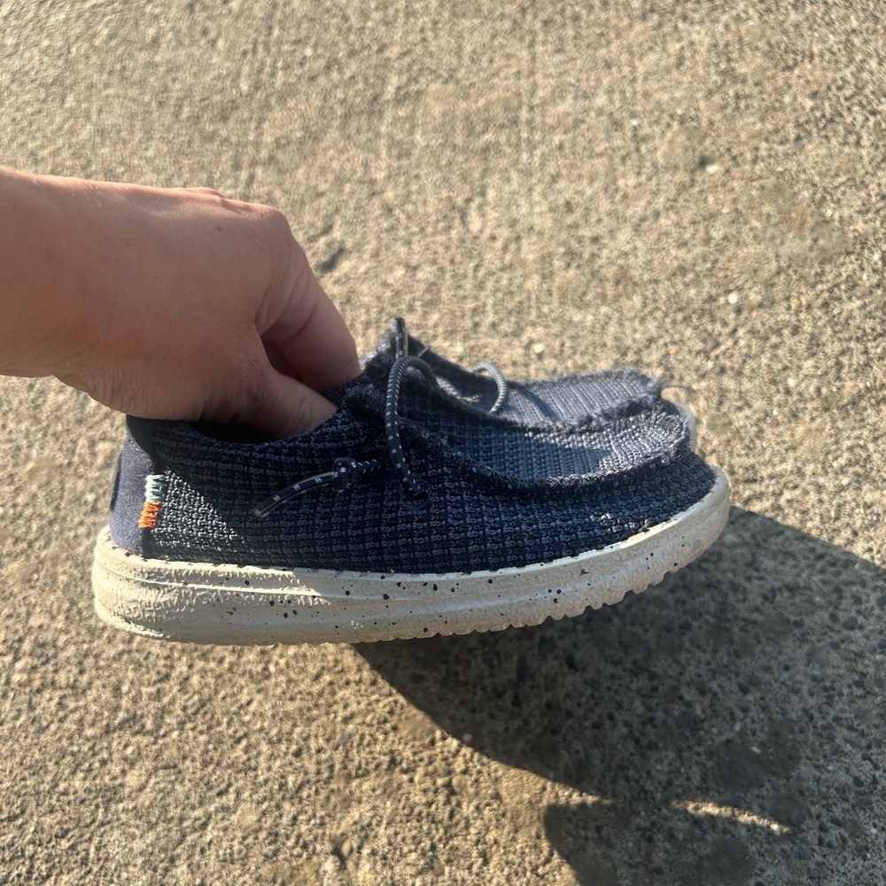 Hey Dude Kids Moccasins in Navy